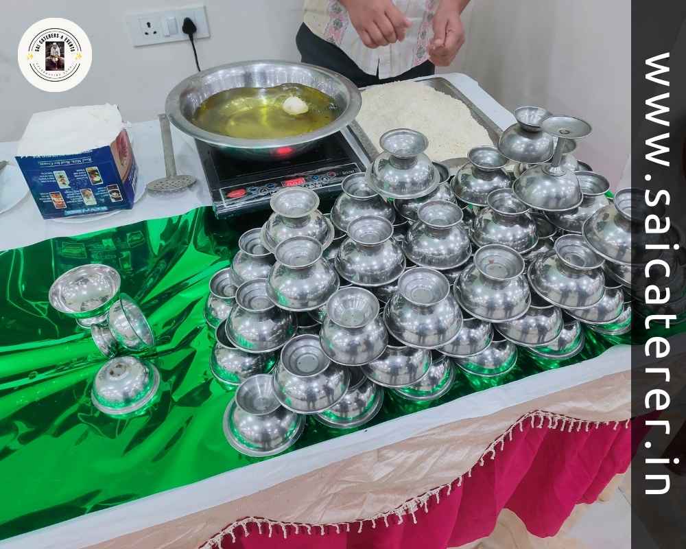 Dry ice cream live counter at wedding in South Kolkata