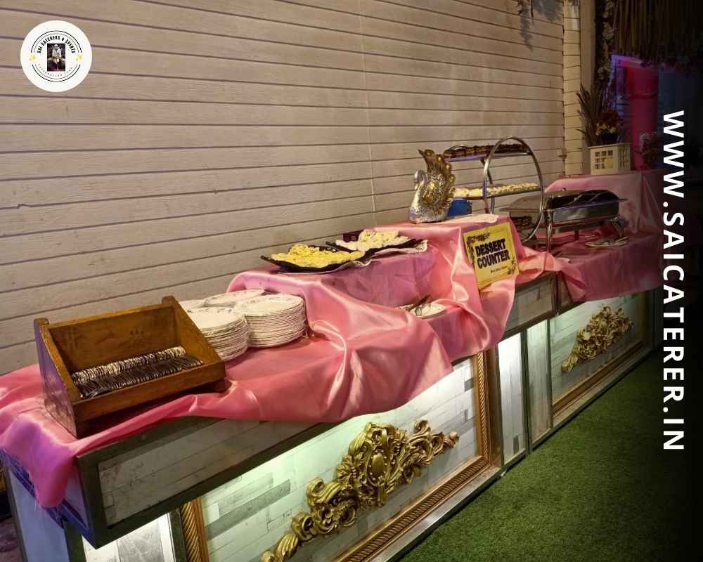Sai Caterer staff cleaning venue after catering event